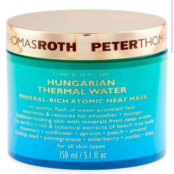 PETER THOMAS ROTH Hungarian Thermal Water Mineral Rich Atomic Heat Mask- NIB - Picture 2 of 2